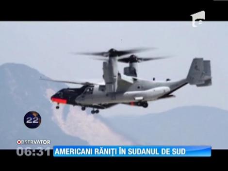 4 soldaţi americani au fost răniţi şi 3 avioane au fost avariate în Sudanul de Sud