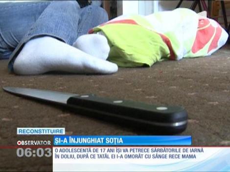 Si-a înjunghiat soţia, după un schimb dur de replici