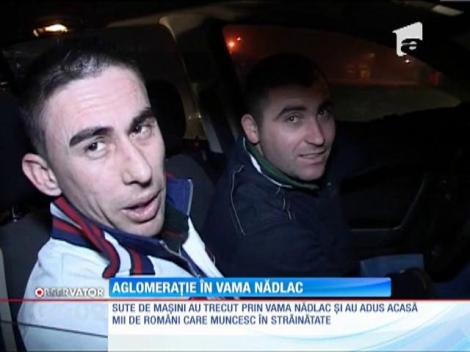Aglomeraţie în vama Nădlac