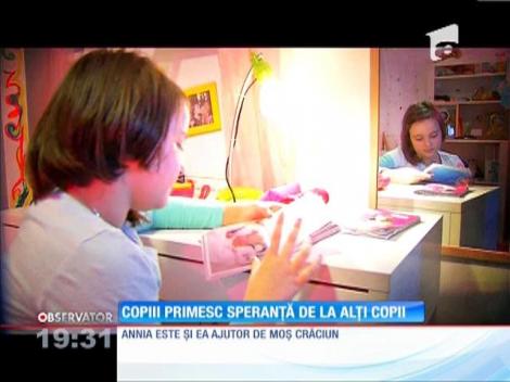 COPIII PRIMESC SPERANŢĂ DE LA ALŢI COPII / De la copii pentru copii