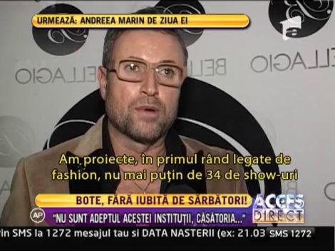 Cătălin Botezatu, fără iubită de sărbători