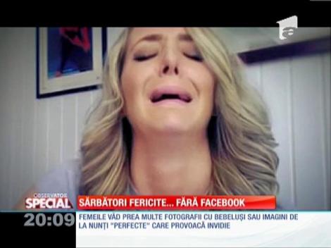 SPECIAL! Facebook, cea mai mare sursă de depresie de sărbători