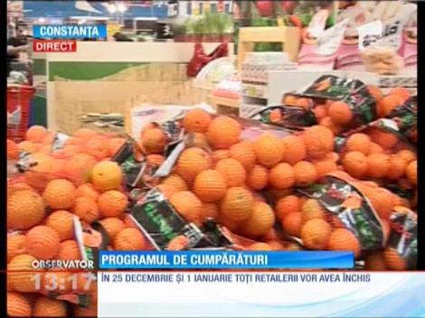 Programul hipermarketurilor de sărbători