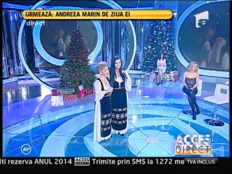 Ana-Maria şi Valeria Arnăutu cântă la Acces Direct