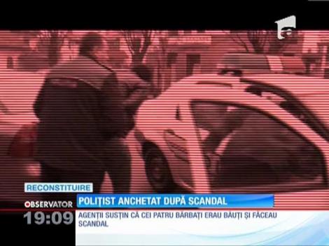 Poliţistul nervos filmat într-o secţie de poliţie, cercetat de şefii săi