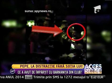 Pepe, distracţie în club fără soţia lui