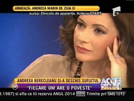 Andreea Berecleanu: "În clipa în care nu s-a mai dansat şi nu s-a mai cântat în casa, am spus stop"