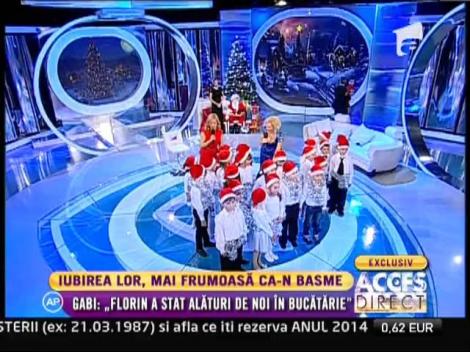 Simona Gherghe și Gabriela Firea interpretează un colind în seara de Ajun