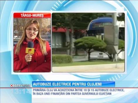 Autobuze electrice pentru clujeni