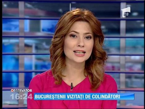 Bucureștenii au fost vizitați de colindători