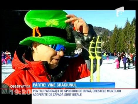 Update / Românii sunt pe pârtii în Ajun de Crăciun
