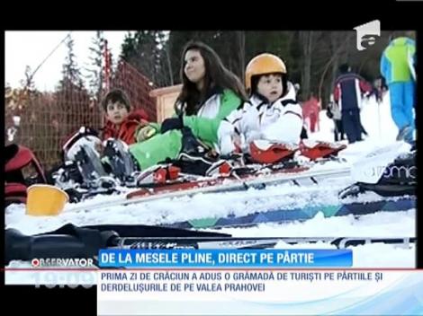 Distracția e în toi în stațiunile de pe Valea Prahovei!