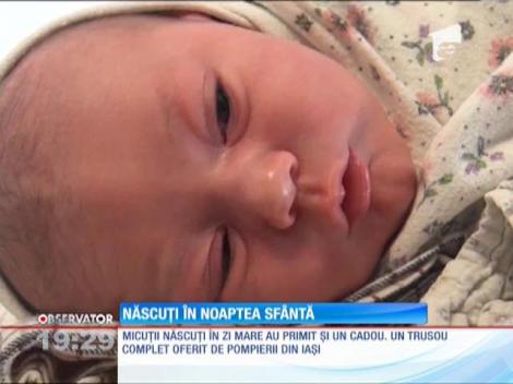 Zeci de bebeluşi au venit pe lume, în noaptea de Crăciun