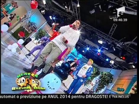 Numai la Răzvan și Dani! Sonny Flame a cântat "Ay O"