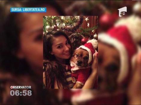 Elena de la Mandinga și-a deghizat câinele în Moș Crăciun