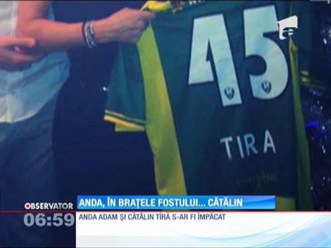 Anda Adam s-a împăcat cu iubitul ei fotbalist