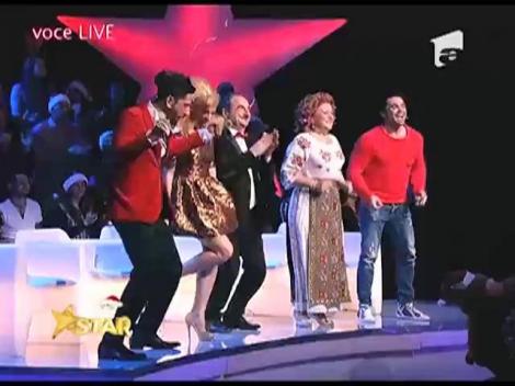 "Uriasii" din echipa Teodorei Sava au coborat "Dragostea din tei"