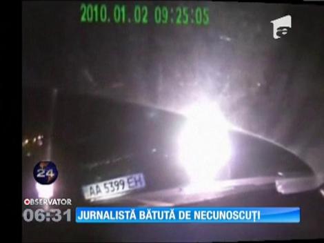 O jurnalistă ucraineană, bătută crunt de doi atacatori neidentificaţi