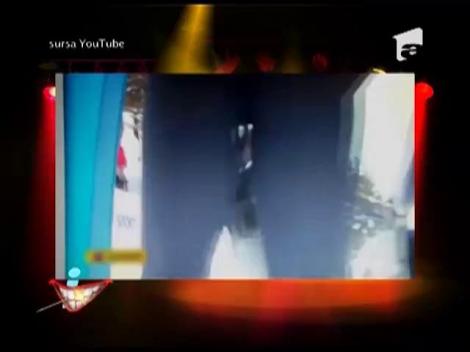 Accident ruşinos pe pârtia de bob