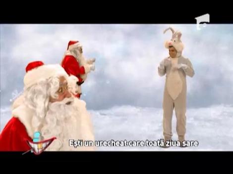 Batalia in rime!: Moş Crăciun vs. Iepuraşul de Paste