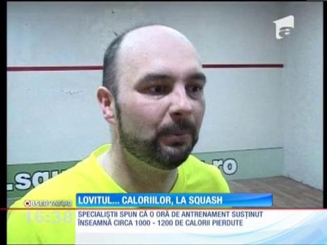 Squash-ul, inamicul caloriilor