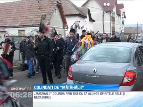 Mătăhălii au iesit la colindat
