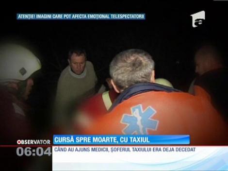 Un TIR s-a ciocnit frontal cu un taxi, în Buzău