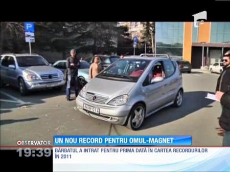 Omul-magnet şi-a depăşit propria performanţă