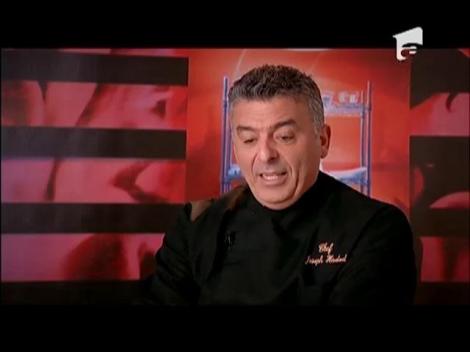 Chef Alexandru Iacob a gătit anghinare reinterpretată cu spumă