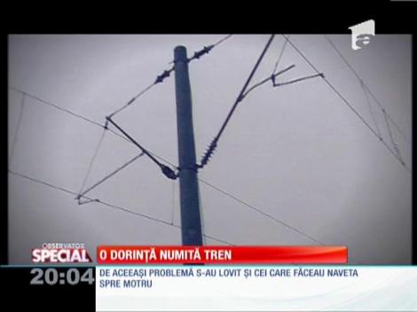 Special! Locuitorii din Motru au o dorință numită tren