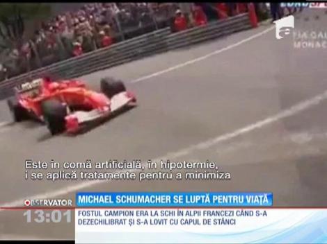 Update / Michael Schumacher, în comă  în urma unui accident la schi