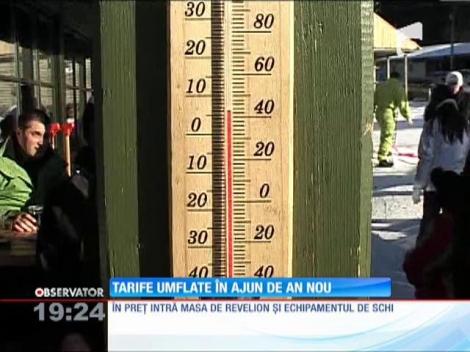 Tarife umflate în Ajun de An Nou la munte