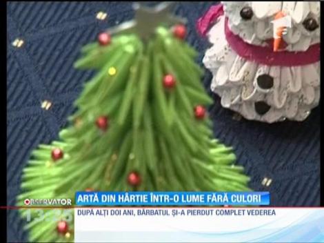 Artă din hârtie într-o lume fără culori