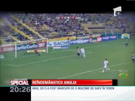 Anul 2013 a fost marcat de o mulțime de gafe în teren