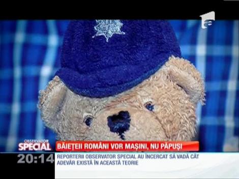 Special! Băiețeii românii vor mașini, nu păpuși