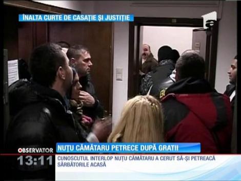 Nuțu Cămătaru petrece după gratii