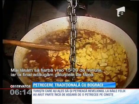 Petrecere tradiţională cu bograci
