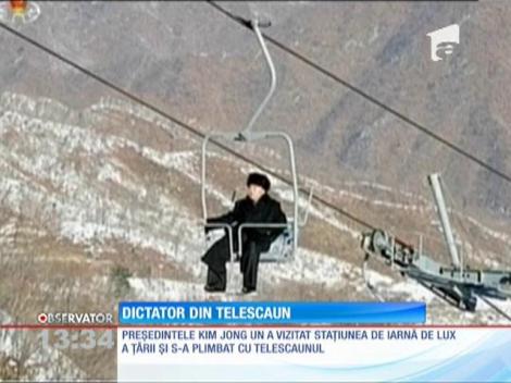 Liderul din Coreea de Nord, Kim Jong-un, a vizitat prima staţiune de schi de lux a ţării