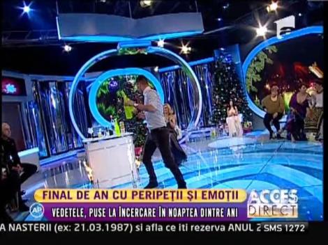 Valentin Luca, jonglerii cu sticle