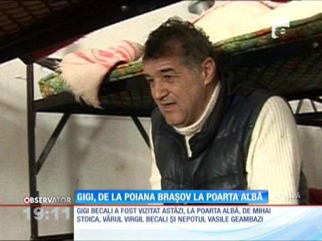 Gigi Becali a făcut indigestie din cauza cârnaţilor şi sarmalelor