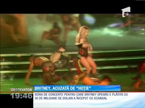 Britney Spears, acuzată de "hoţie"