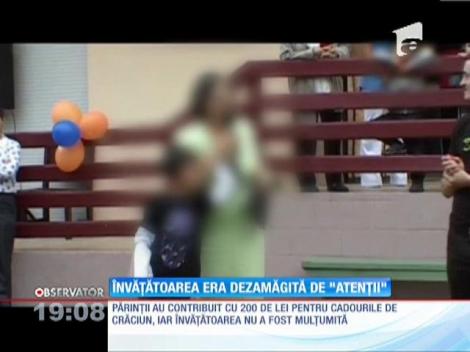 Învăţătoarea era dezamagita de "atentii"