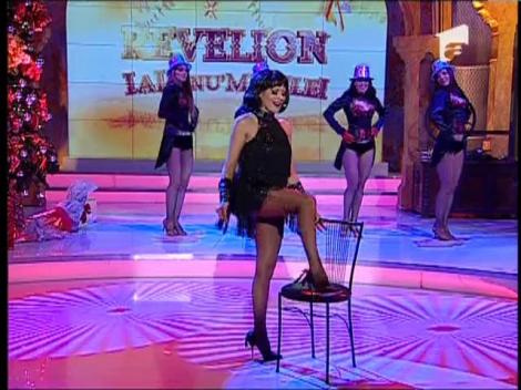 Mirela Boureanu-Vaida, sexy de Revelion: A făcut senzație dansând cabaret!