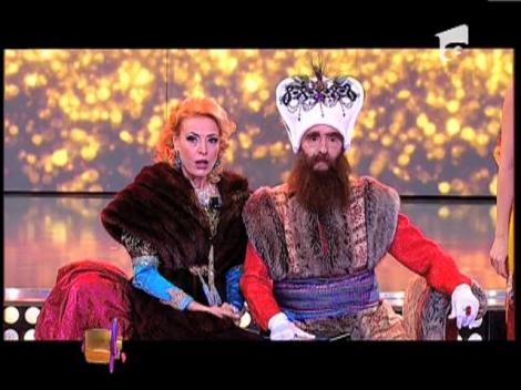 Suleyman Magnificul, la Revelionul lui Negru: Andreea Marin, în ”spatele”  celebrului sultan