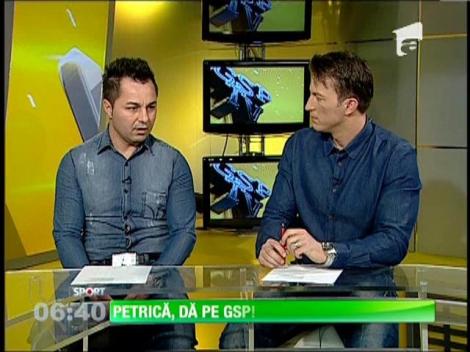 Florentin Petre s-a făcut prezentator la GSP TV