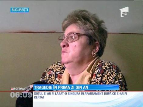 O femeie din București a fost găsită moartă în casă