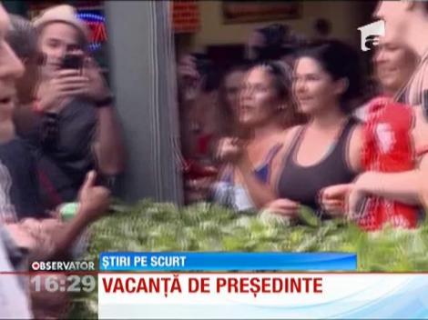 Preşedintele american Barack Obama şi-a petrecut vacanţa de iarnă în Hawaii