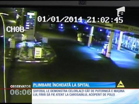 Plimbare încheiată la spital pentru patru tineri din Dej