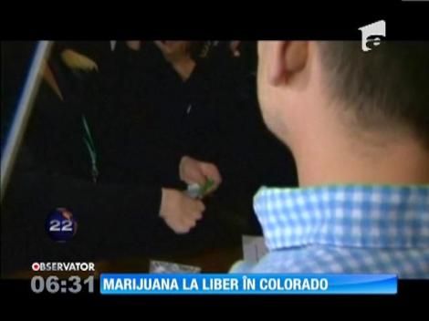 Marijuana la liber în Colorado