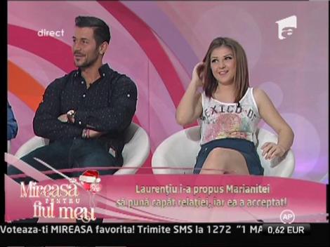 Laurenţiu i-a propus Marianitei să pună capăt relaţiei, iar ea a acceptat!